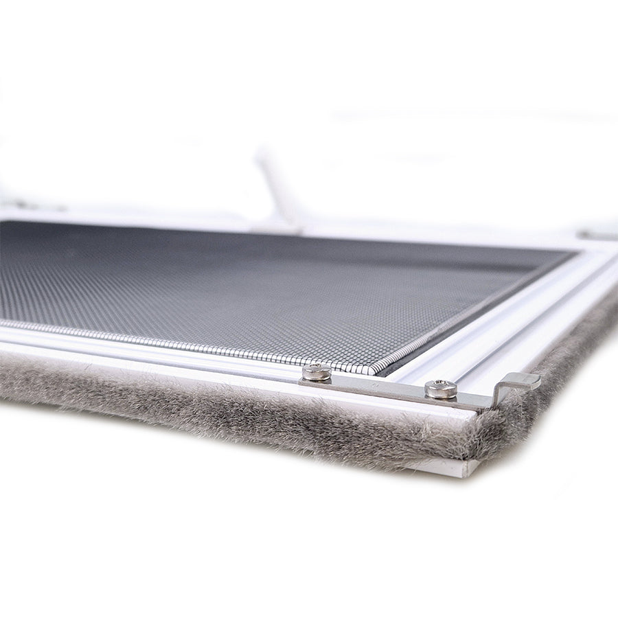 Bündiger Spannrahmen für Fliegengitter, Pollenschutzfilter und Hitzeschutzgitter